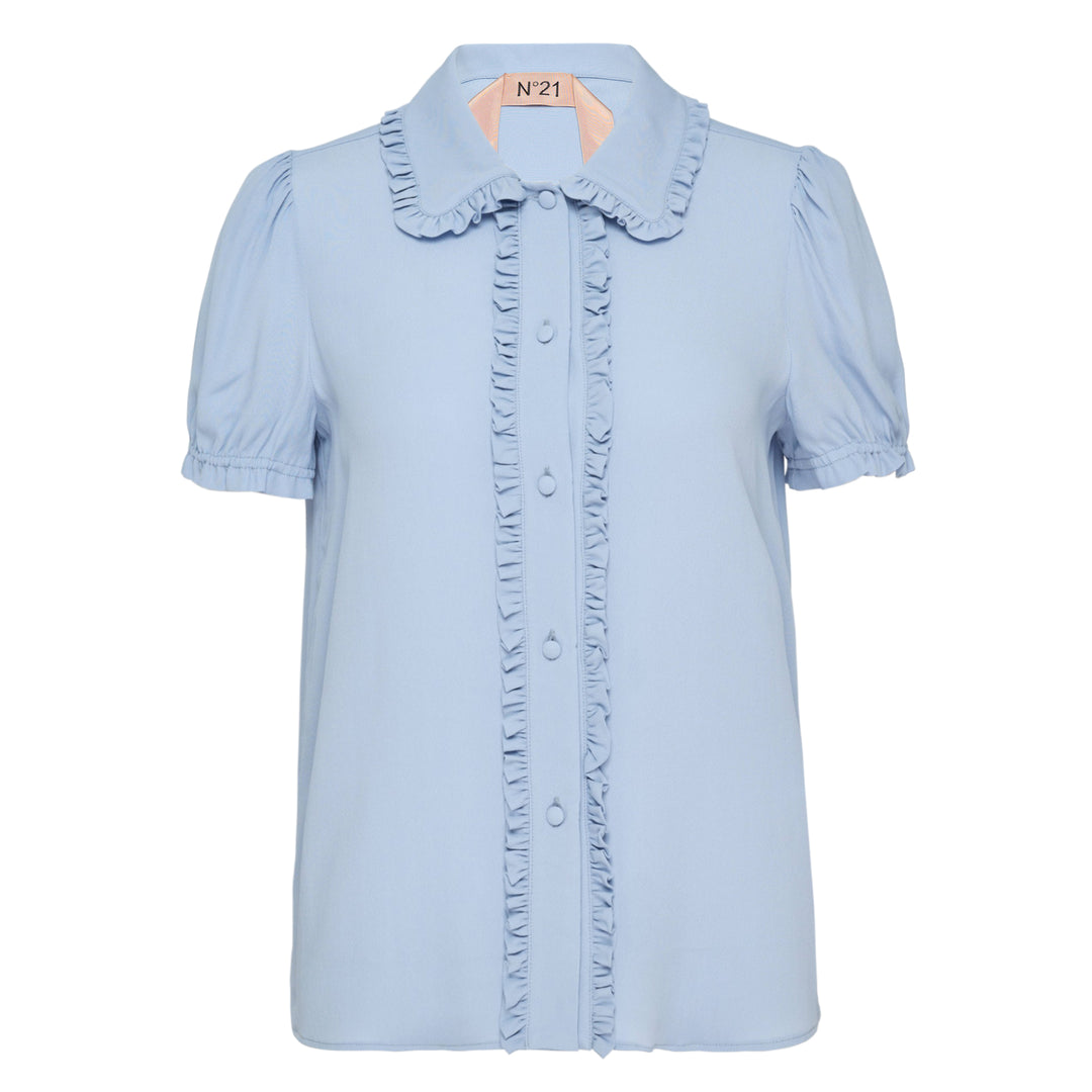 Ruffle Collar Detail Blouse