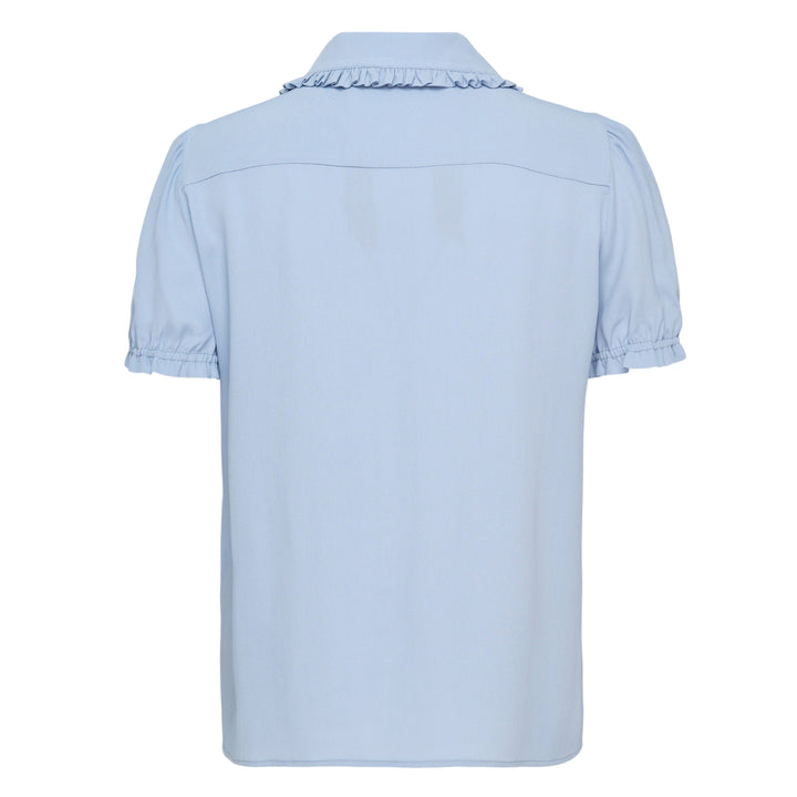 Ruffle Collar Detail Blouse