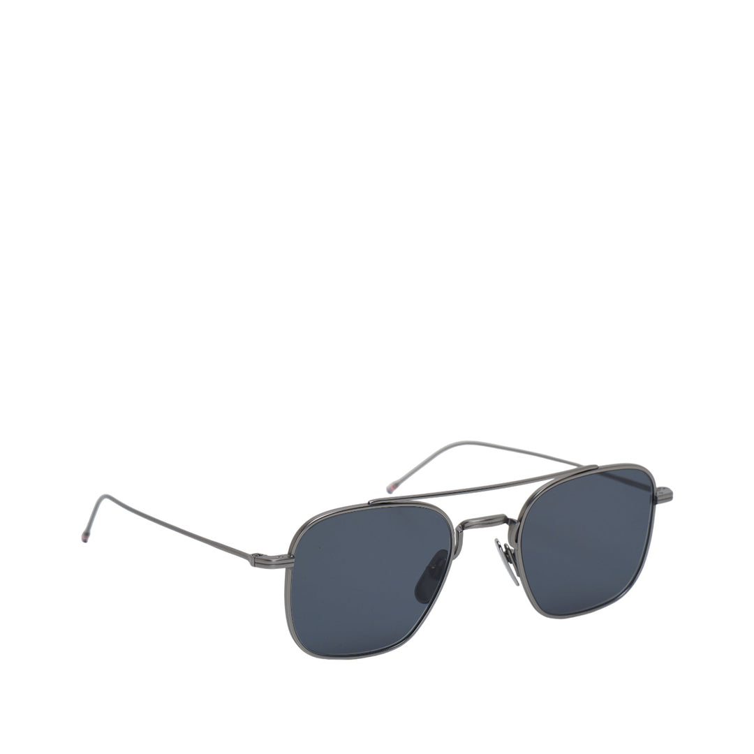 Titanium Squared Aviator Sunglasses Unisex