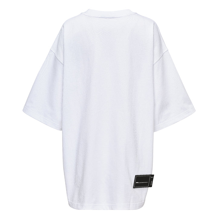 White Cotton Logo T-Shirt