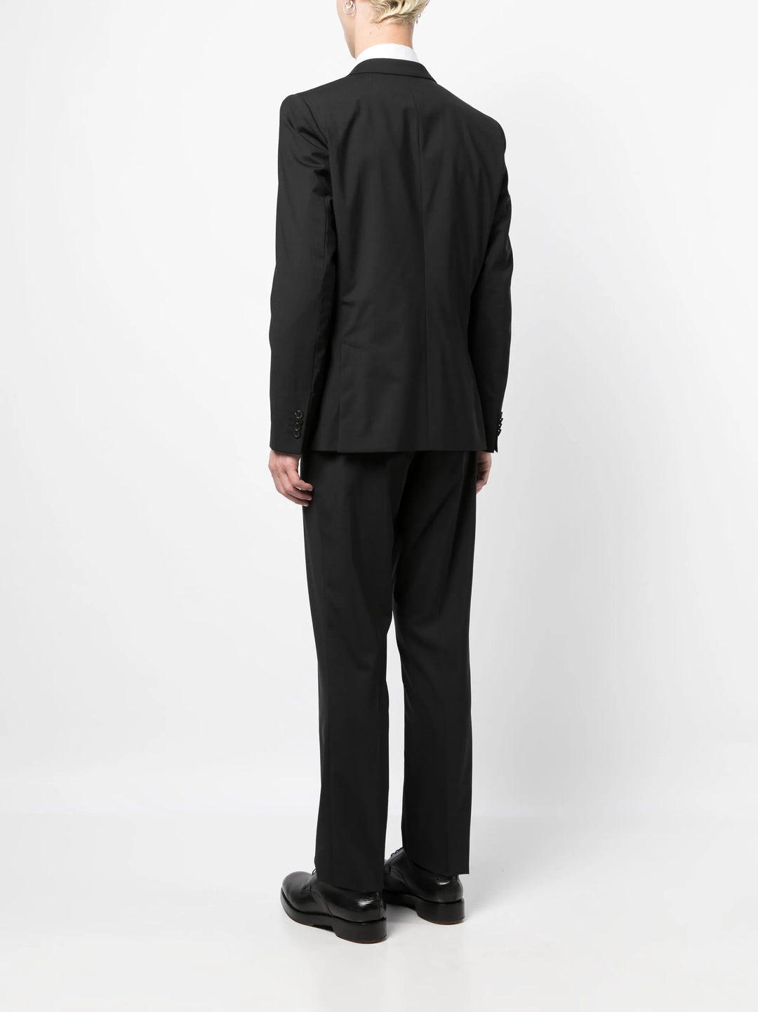 Mens Tailored Fit 2 Button Suit