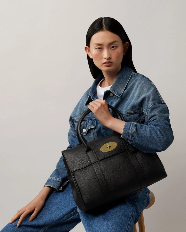 Bayswater Small Classic Grain (Black)