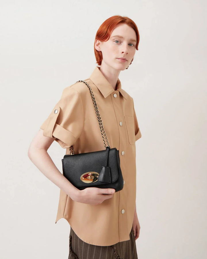 Lily Glossy Goat (Black)