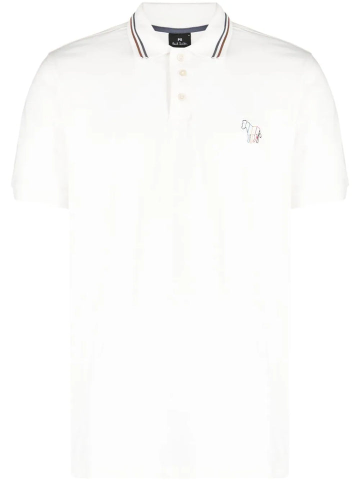 Mens Regular Fit Polo Zebra