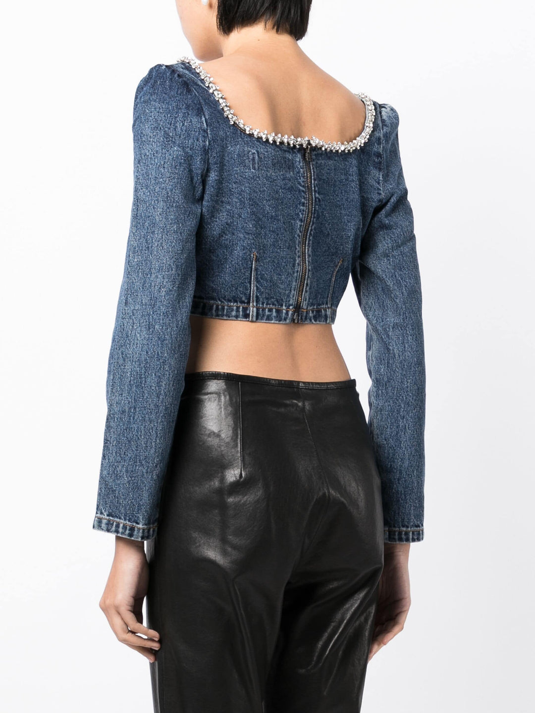 Denim Crop Top