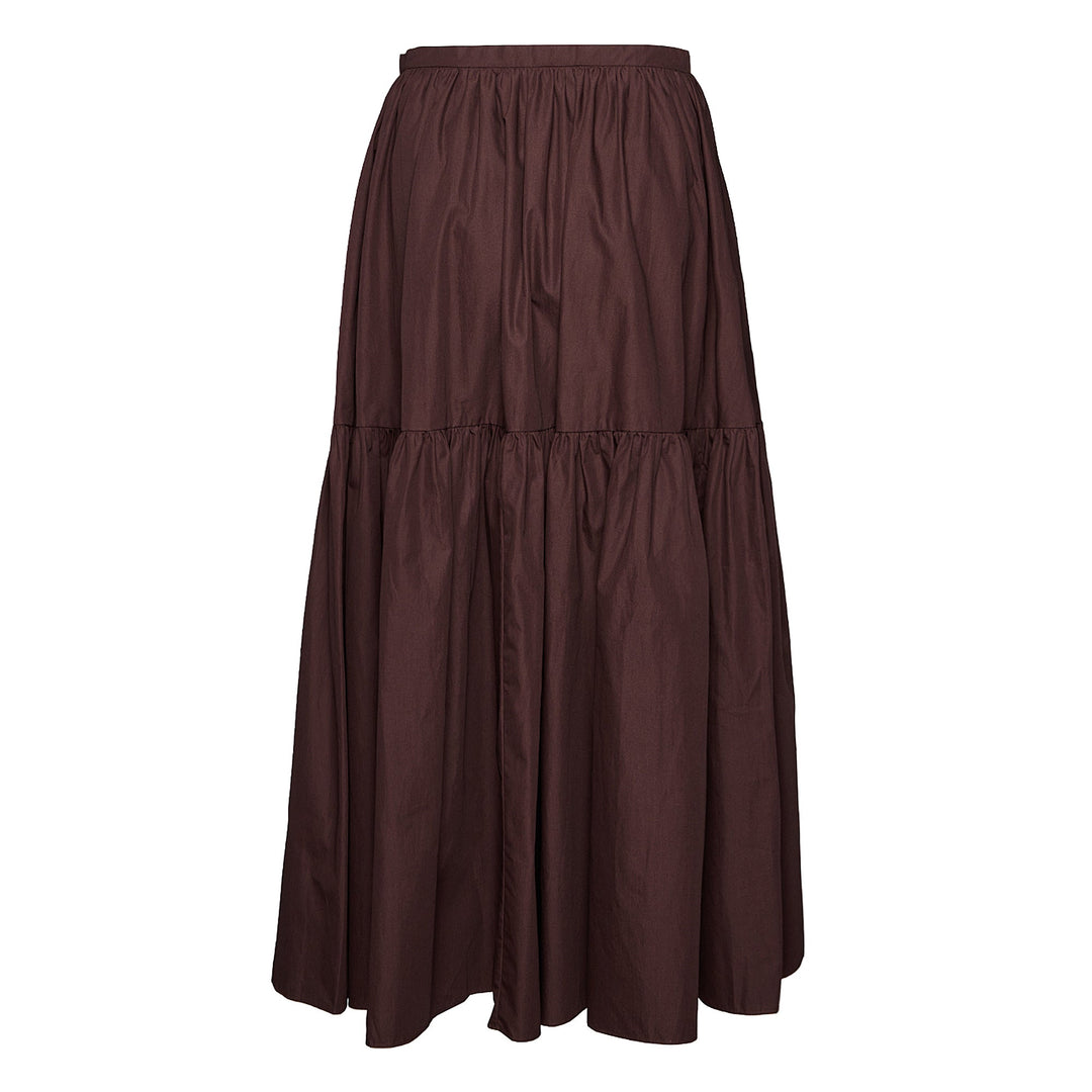 Maxi Volume Buttoned Skirt