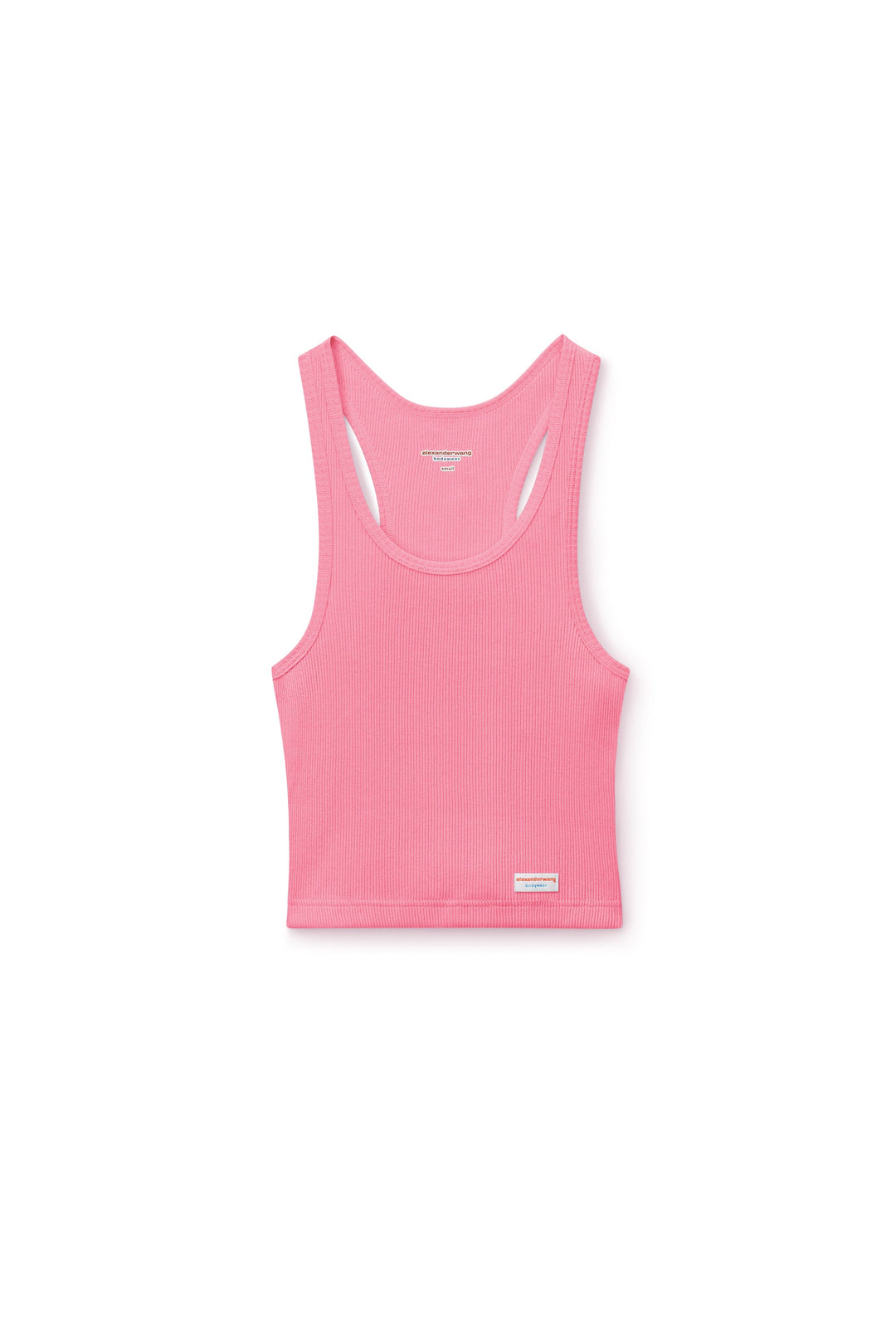 Womens Cropped Classic Racer Tank