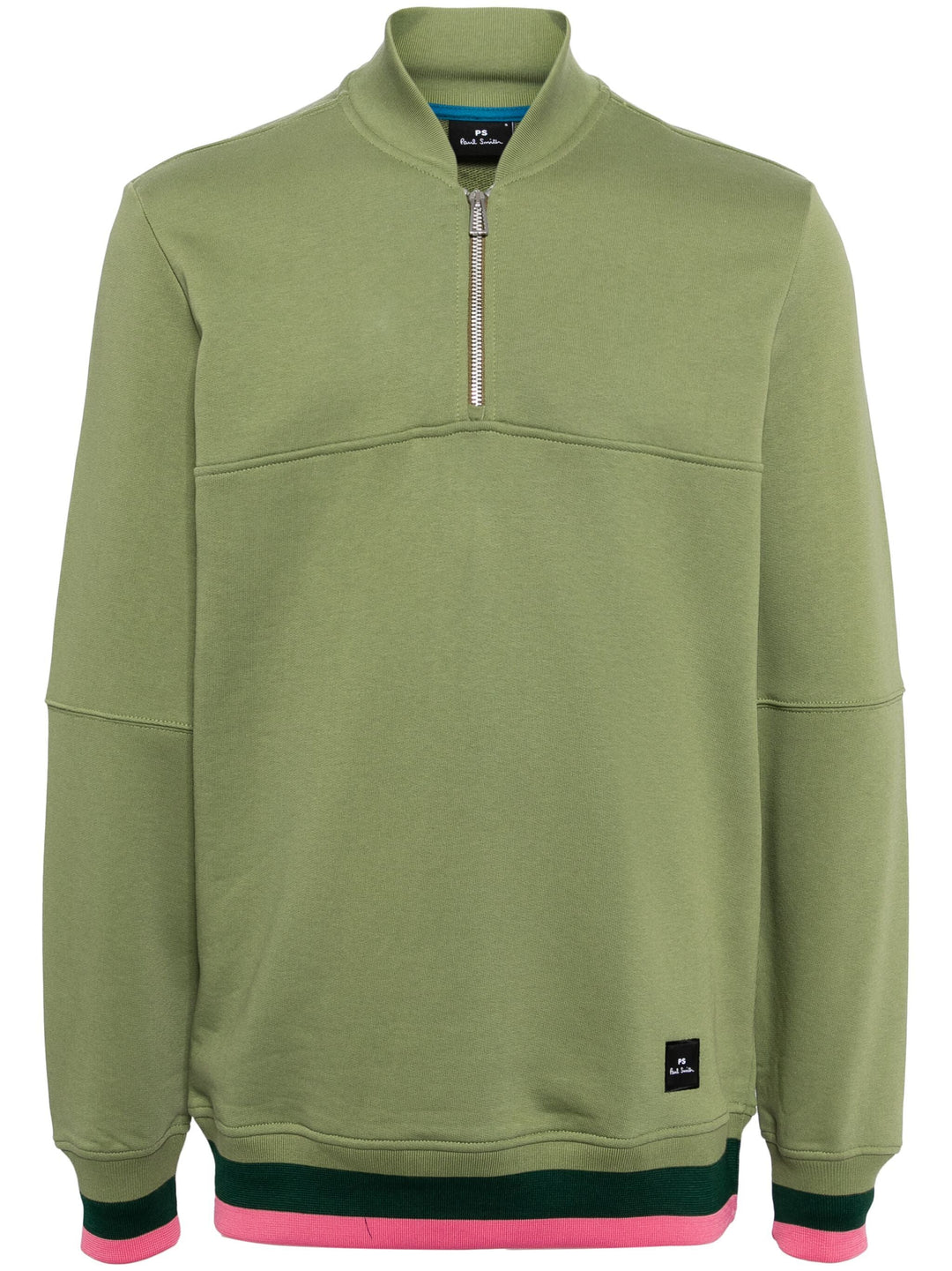 Mens Regular Fit Half Zip Sweatshirt