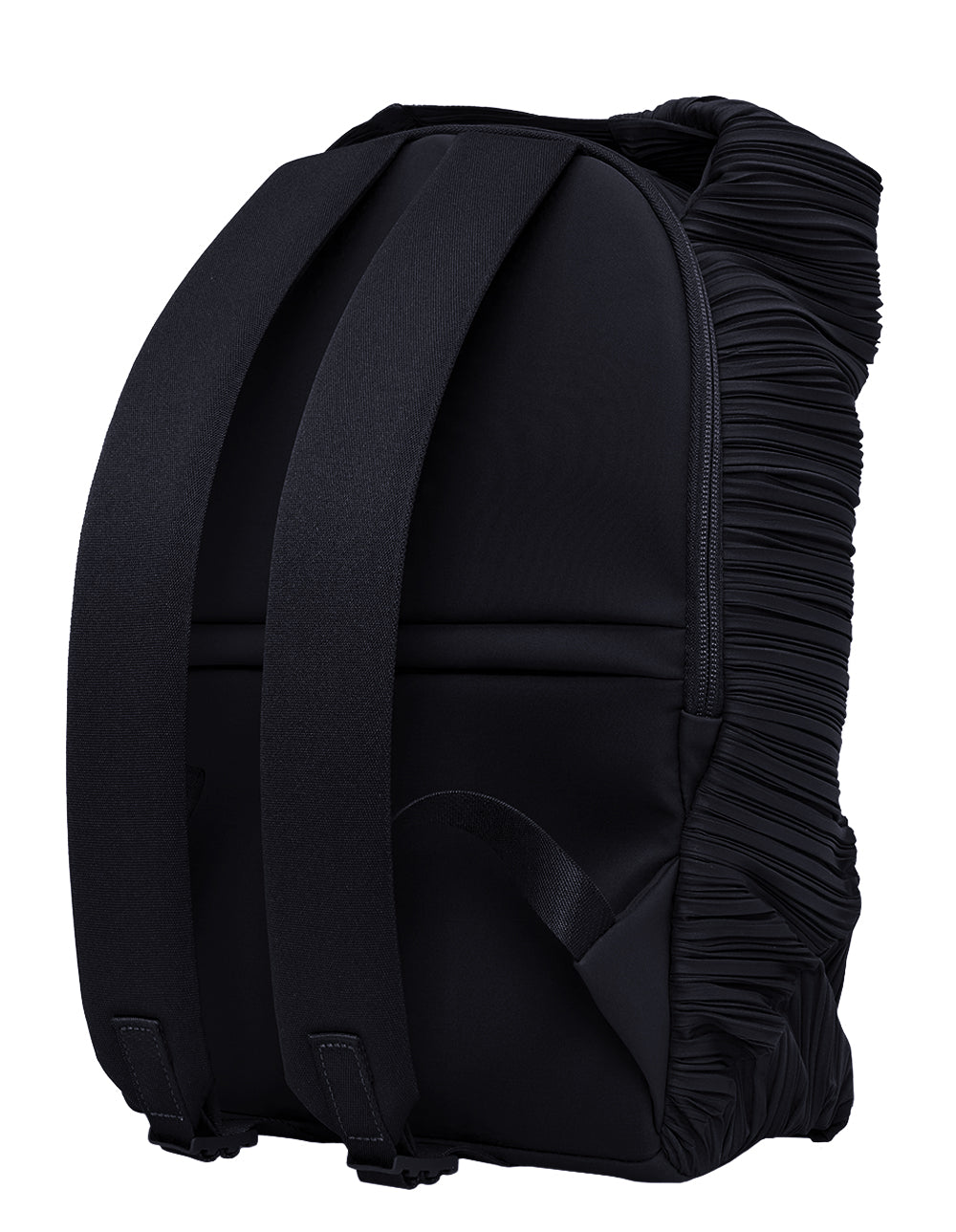 Diagonal Pleats Backpack