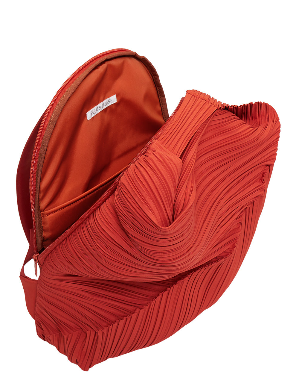 Diagonal Pleats Backpack