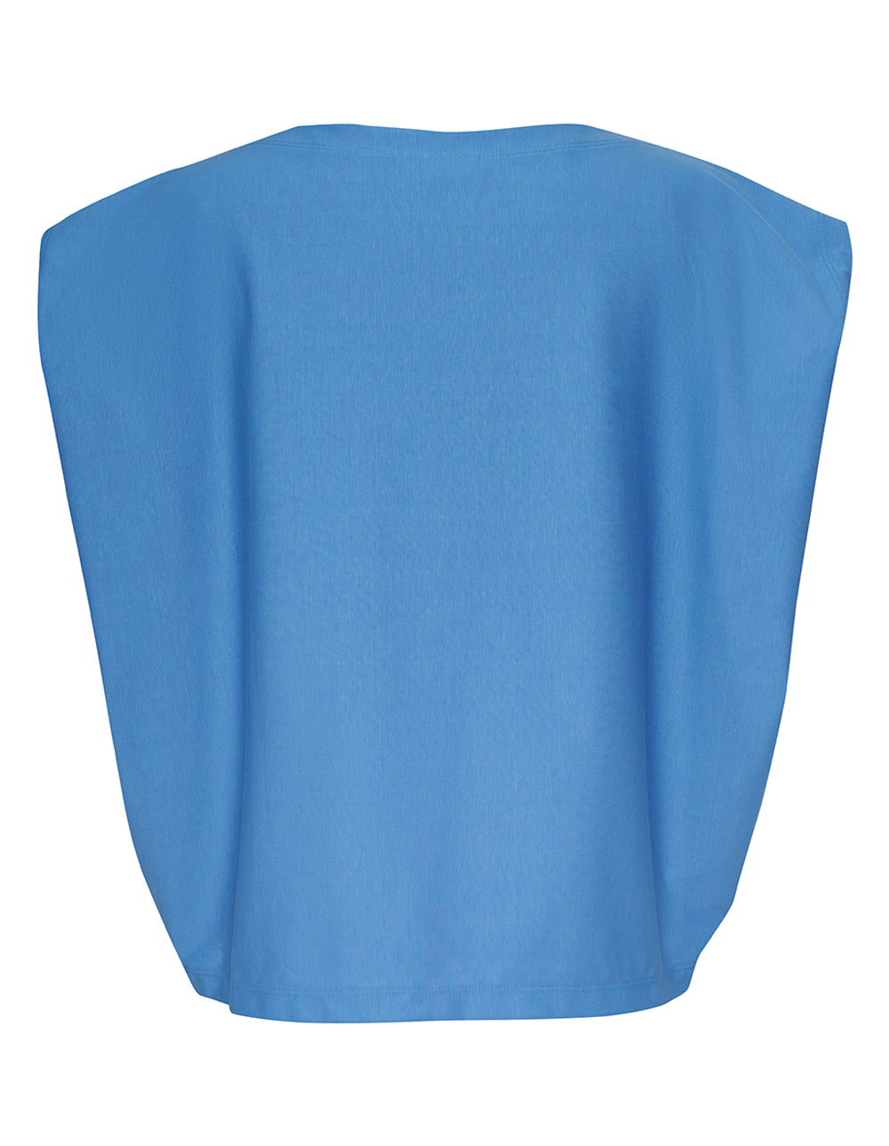 Crosscut Jersey Blouse