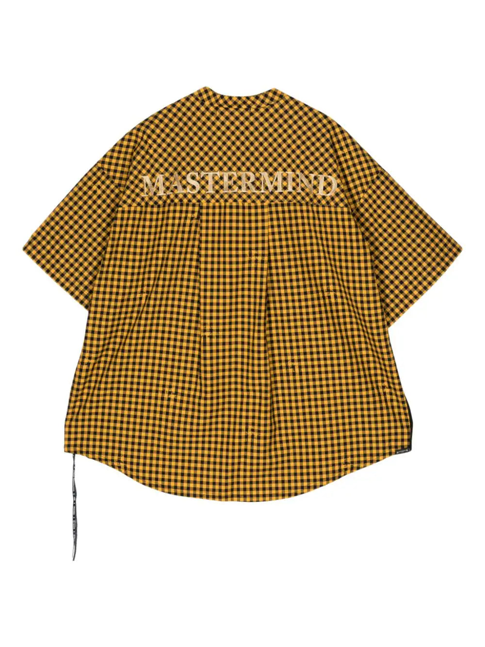 Oversized Combined Check Tee