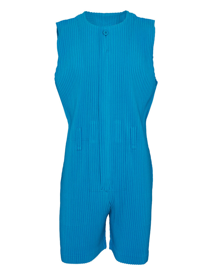 Colorful Pleats Bottoms Jumpsuit