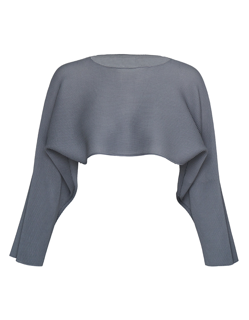 Dolman Stretch Pleats 2 Cropped Top