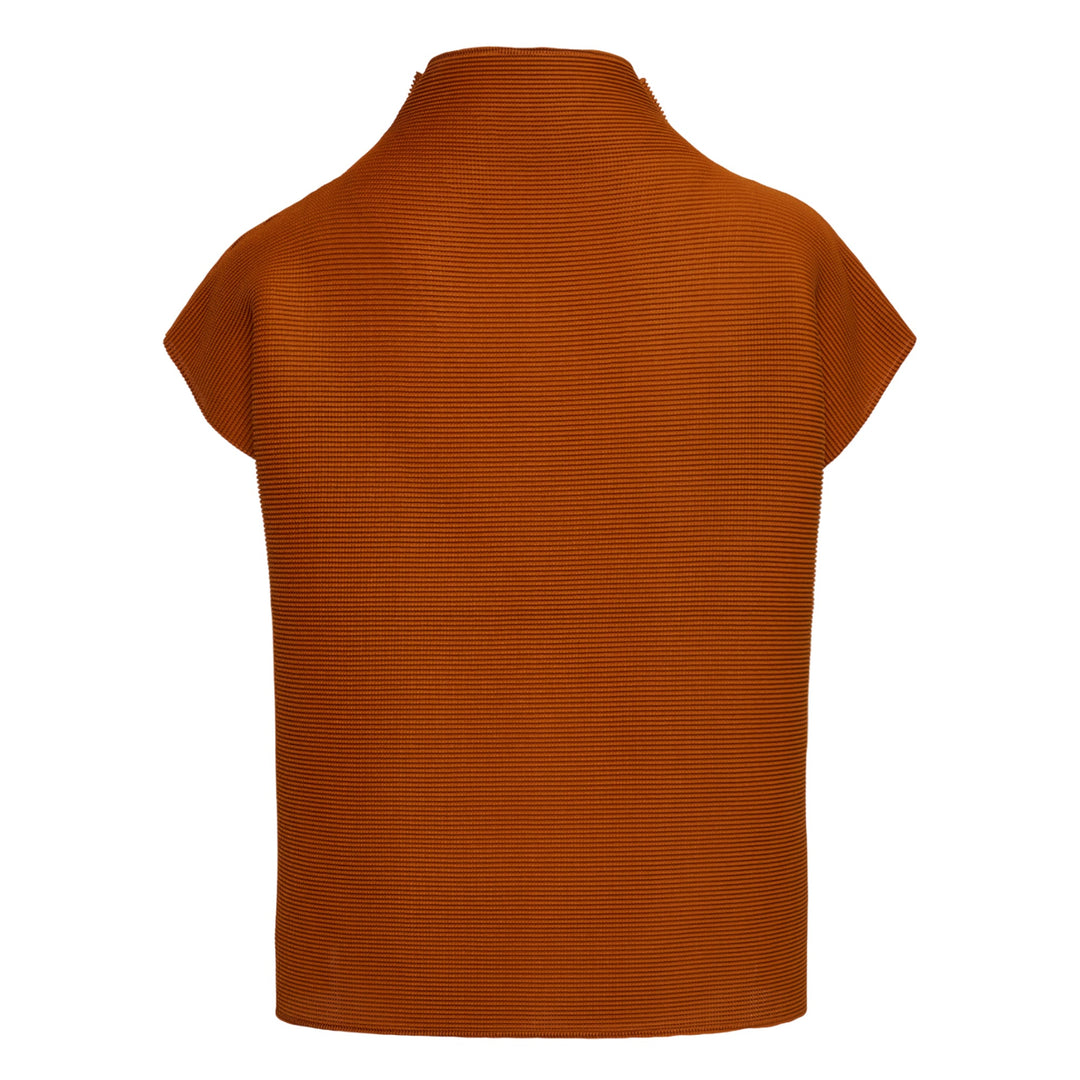 Square Stretch Pleats Top