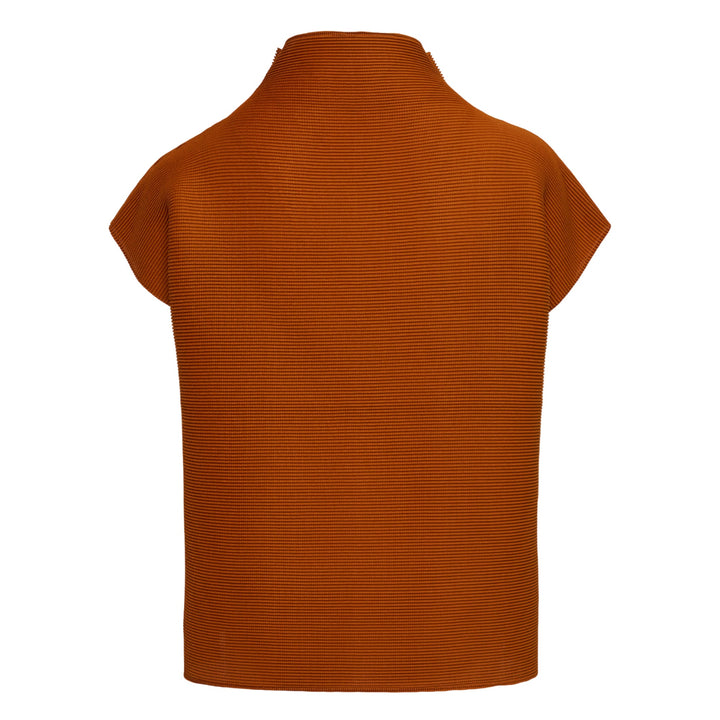 Square Stretch Pleats Top