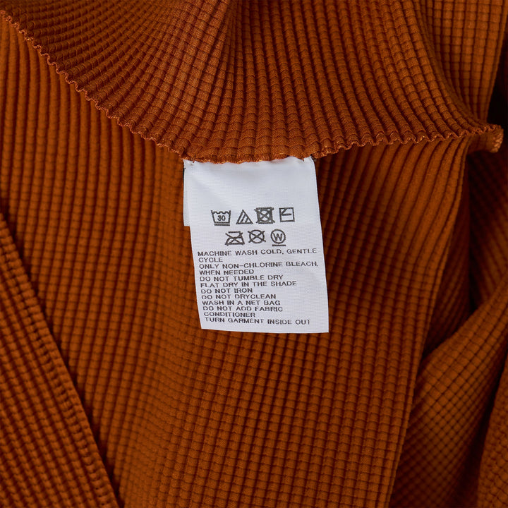 Square Stretch Pleats Top