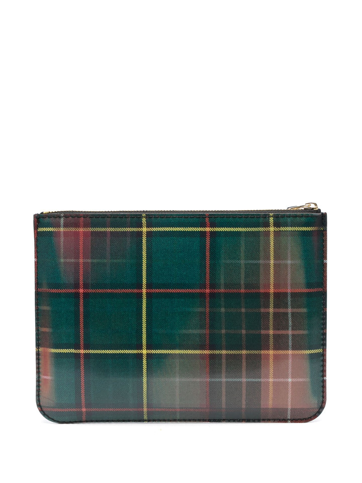 Lenticular Tartan Pouch