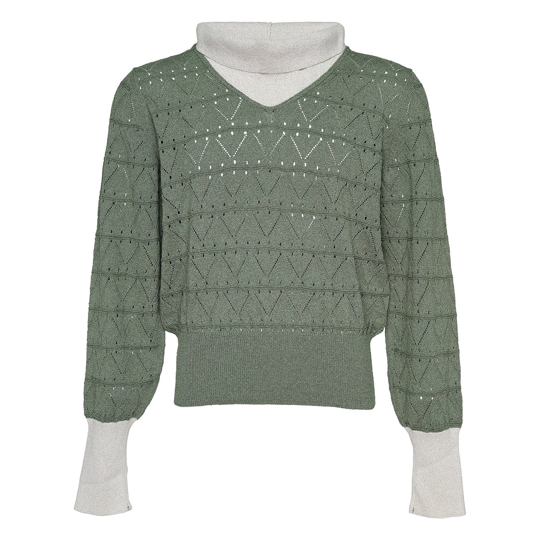 Brecht Drape Neck Jumper
