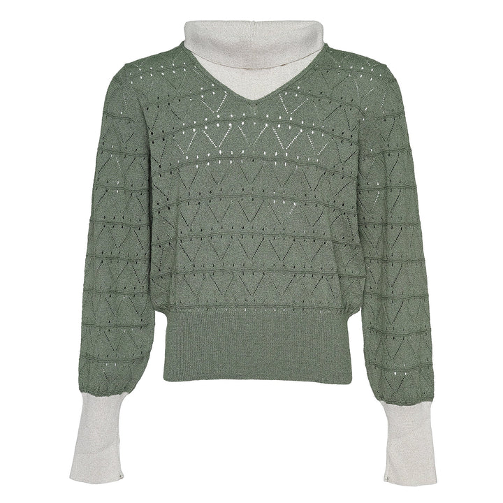 Brecht Drape Neck Jumper
