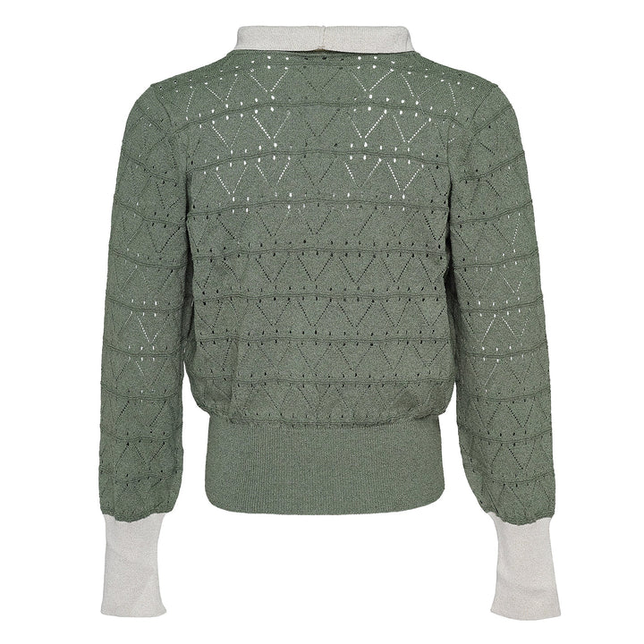 Brecht Drape Neck Jumper