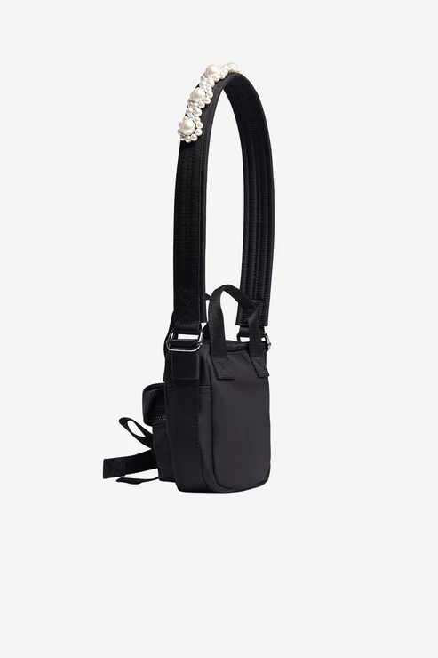 Beaded Mini Classic Bow Crossbody