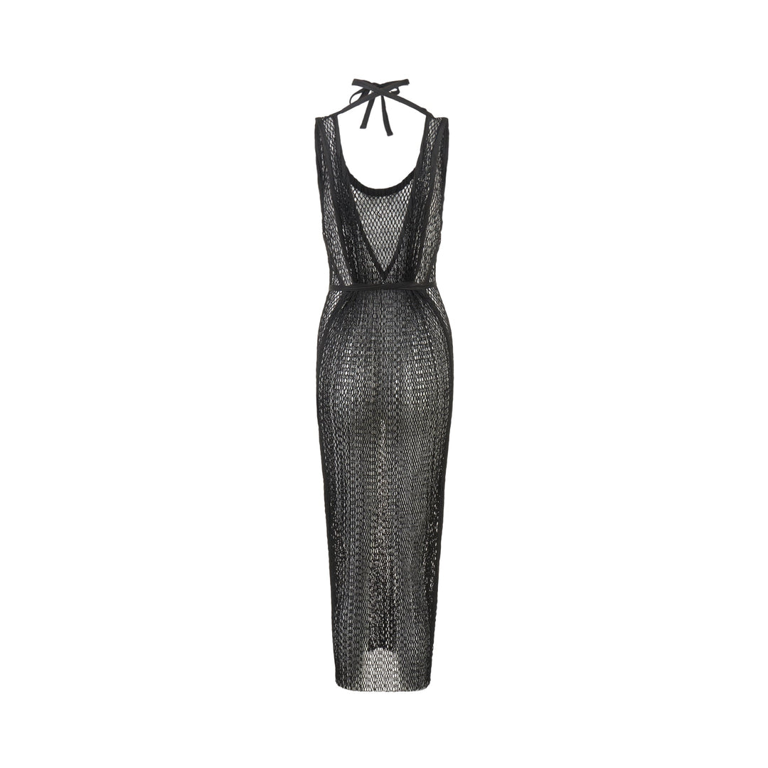 Netting Pleats Pleated Dress