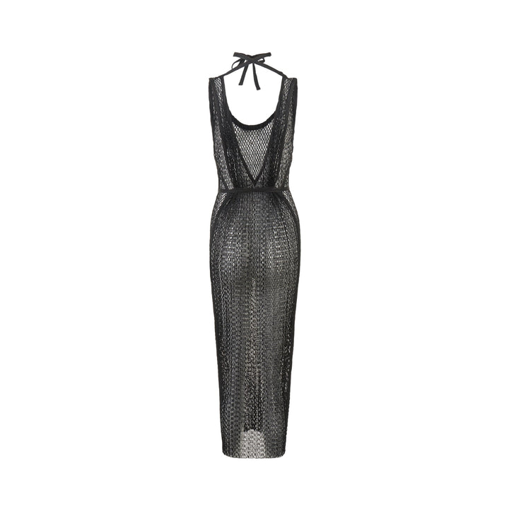 Netting Pleats Pleated Dress