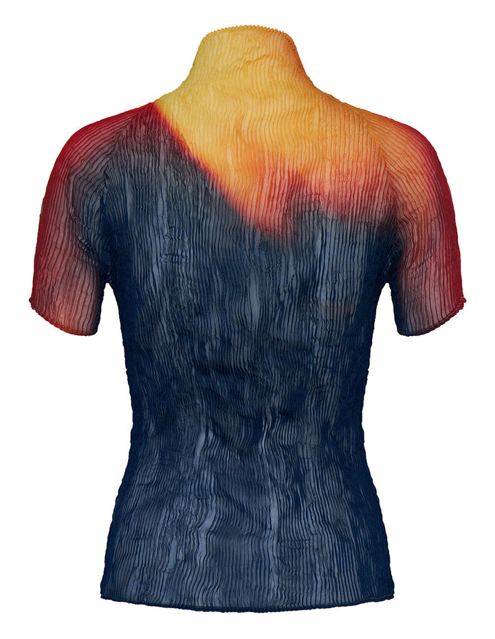 Light Leak Chiffon Twist Woven Top