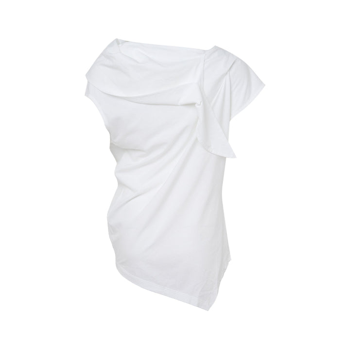 Cotton Knot Jersey Knit Top