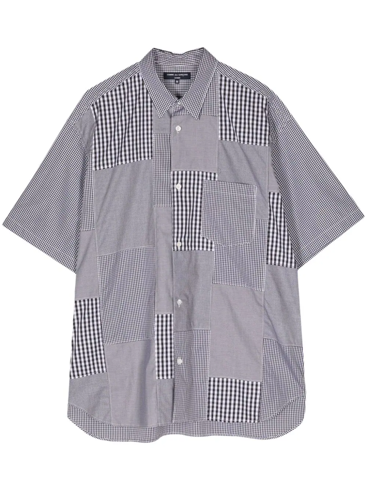 Cotton Check Mix Shirt