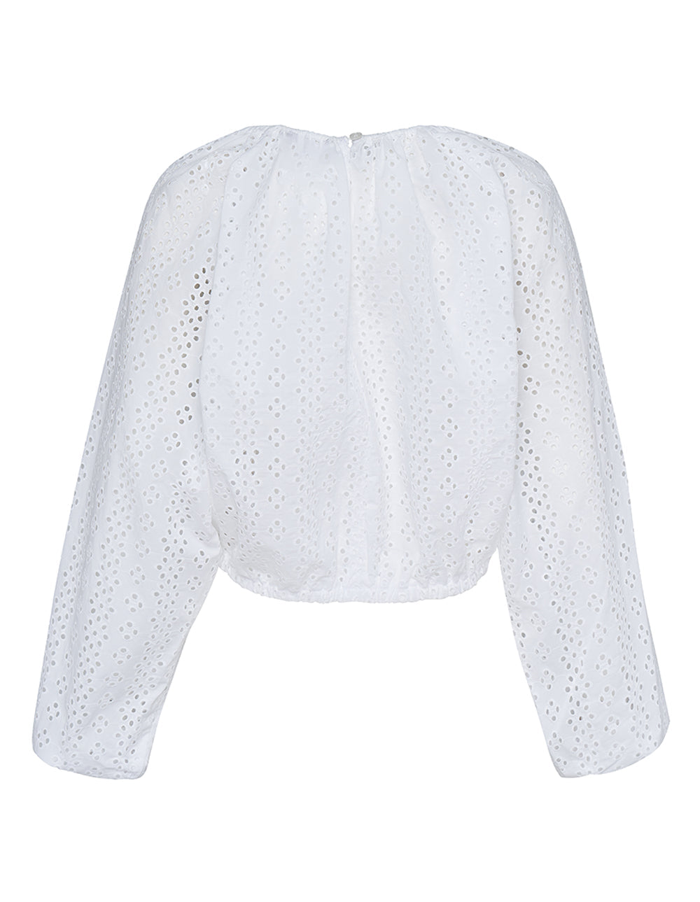 Eyelet Raglan Top