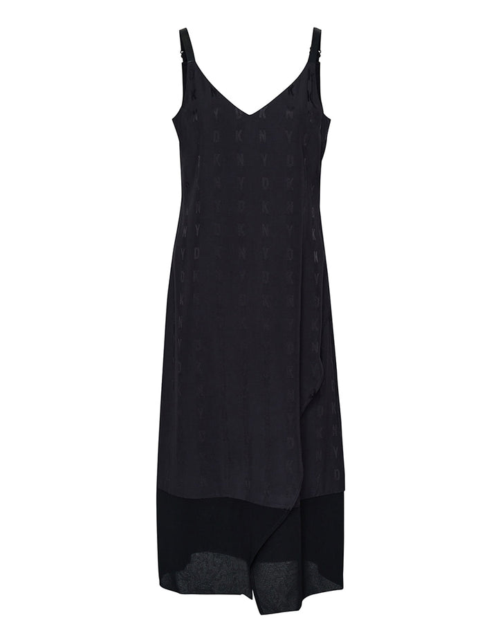 Logo Jacquard Dress