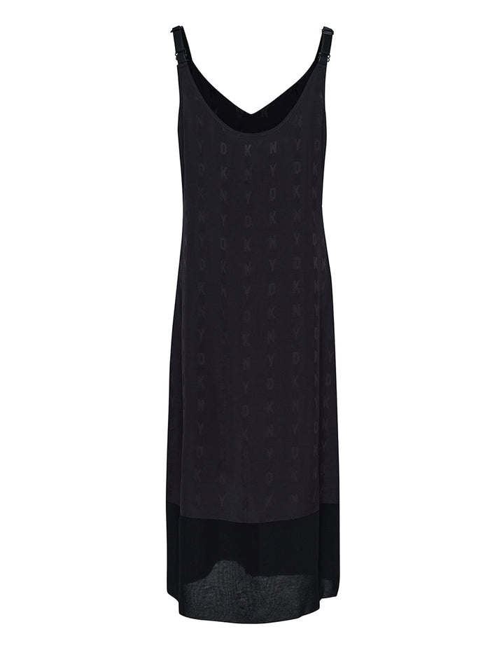 Logo Jacquard Dress