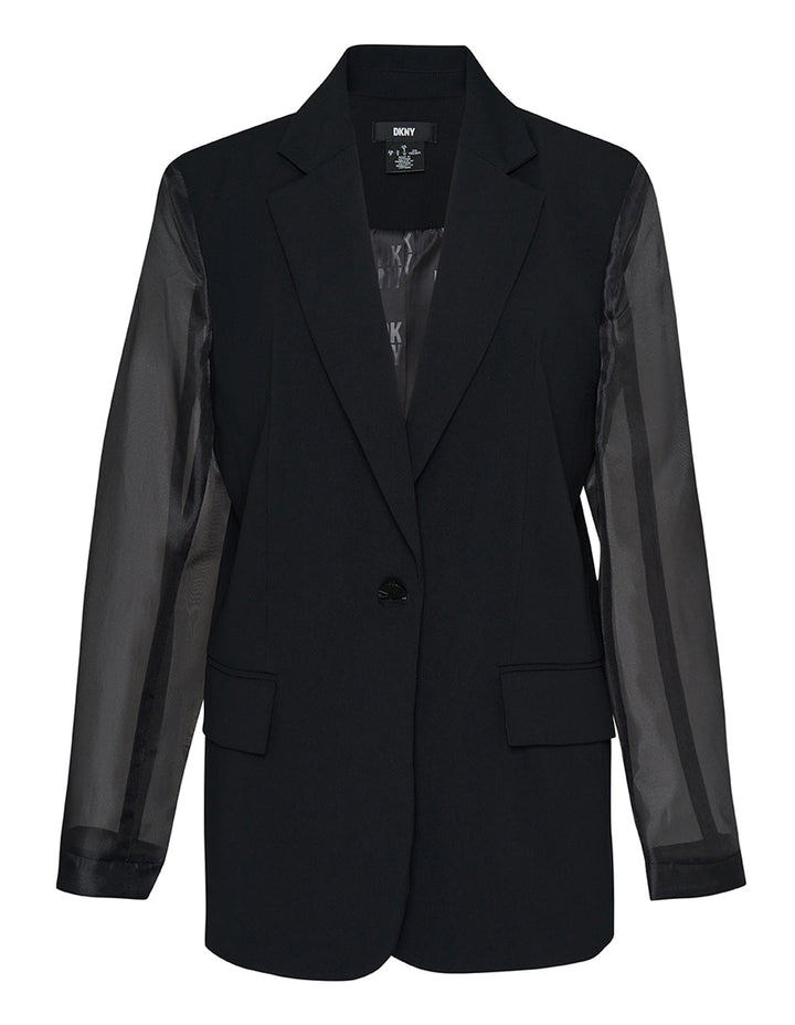 Fluid Tailoring Organza Coat