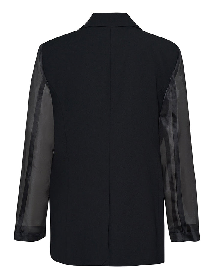 Fluid Tailoring Organza Coat