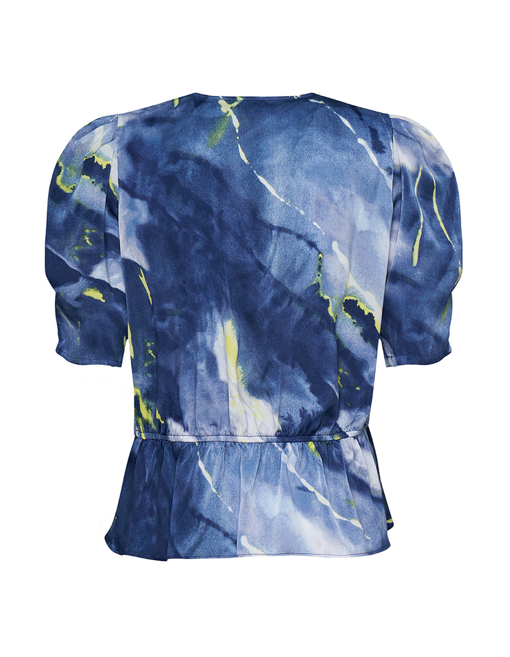 Printed Supple Satin Top