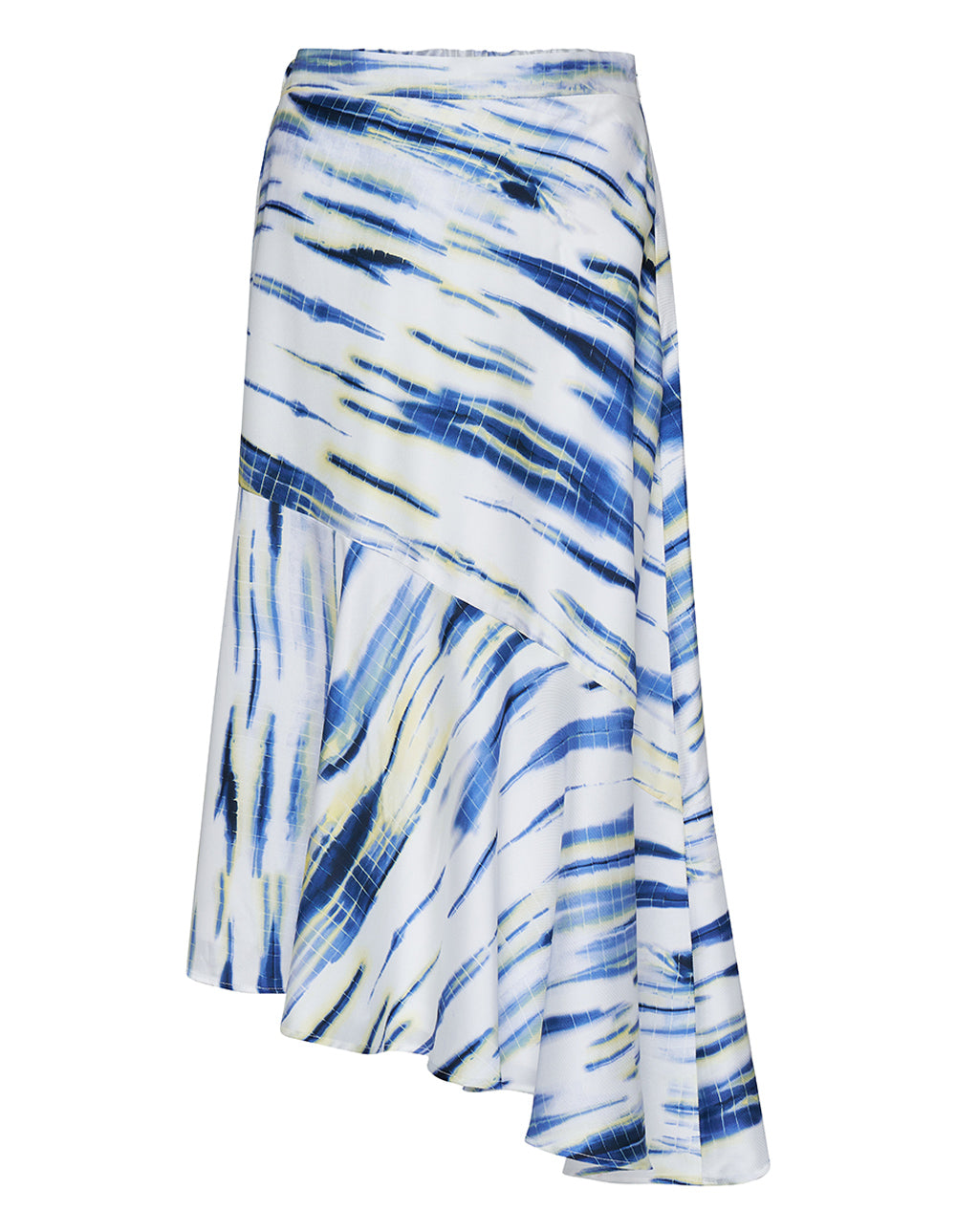 Printed Scarf Twill Skirt