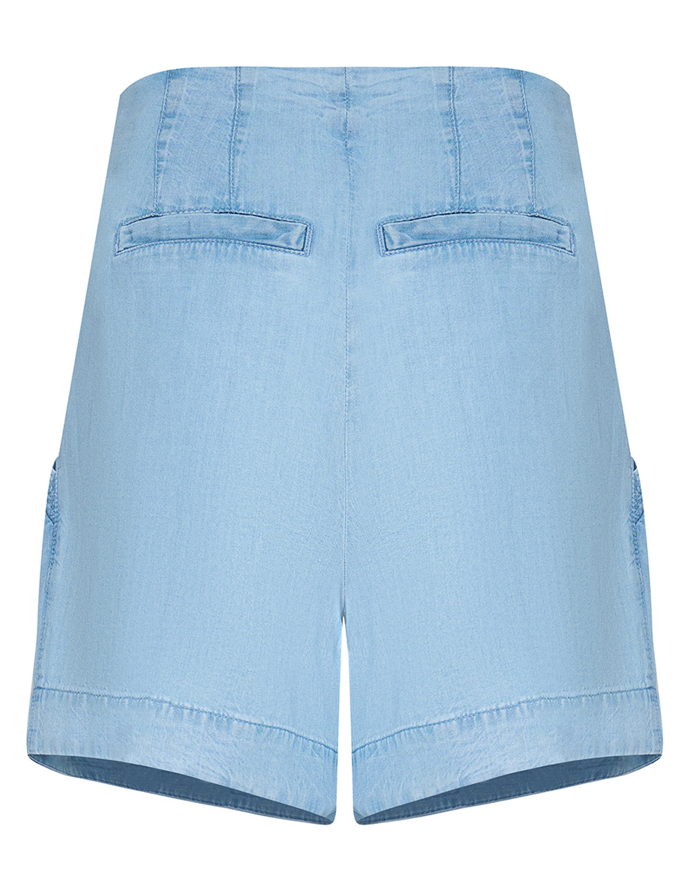 Tencel Pleated Shorts