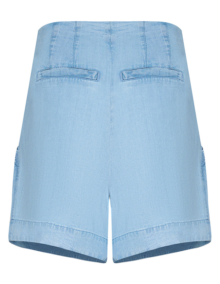 Tencel Pleated Shorts