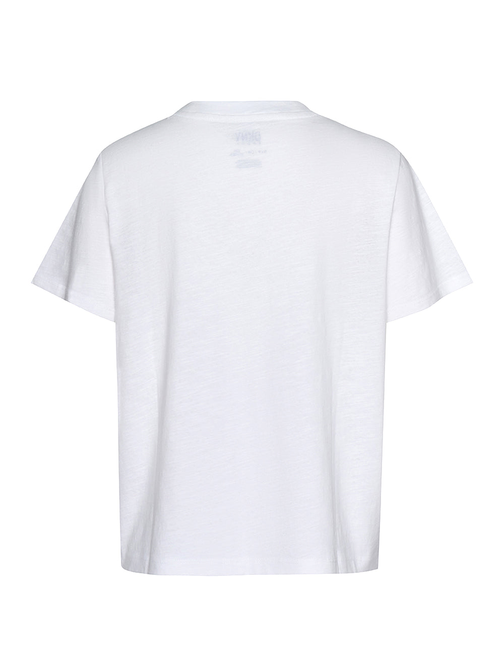 Slub Solid V-Neck Tee