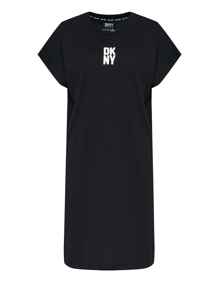 Puff Logo Short Sleeve Dress