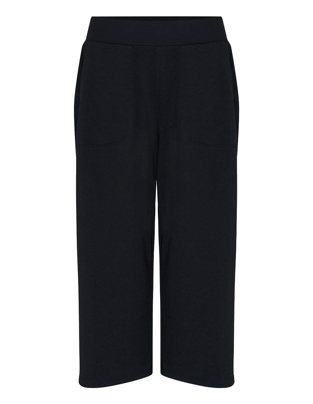 Yoga Terry Cropped Wide Leg Pants