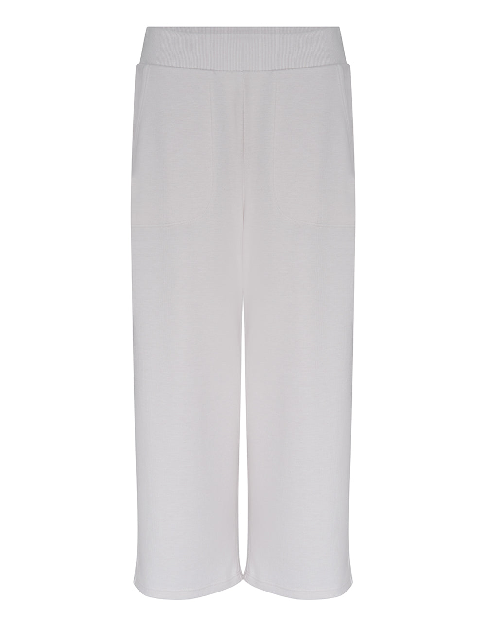 Yoga Terry Cropped Wide Leg Pants