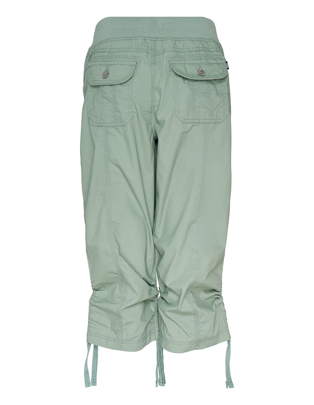 Peached Poplin Cargo Convertible Pants