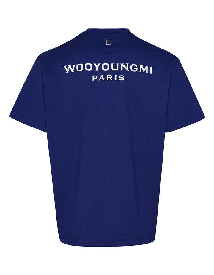 T-Shirt With Black Wooyoungmi On Back