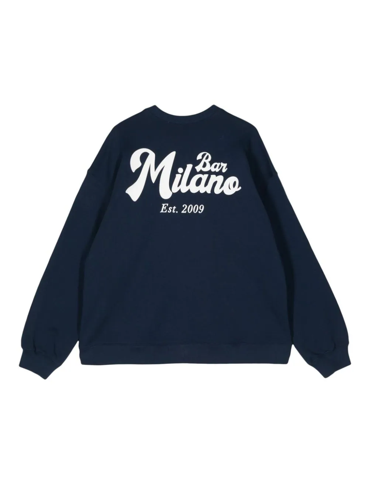 Serif Logo Boxy Sweatshirt