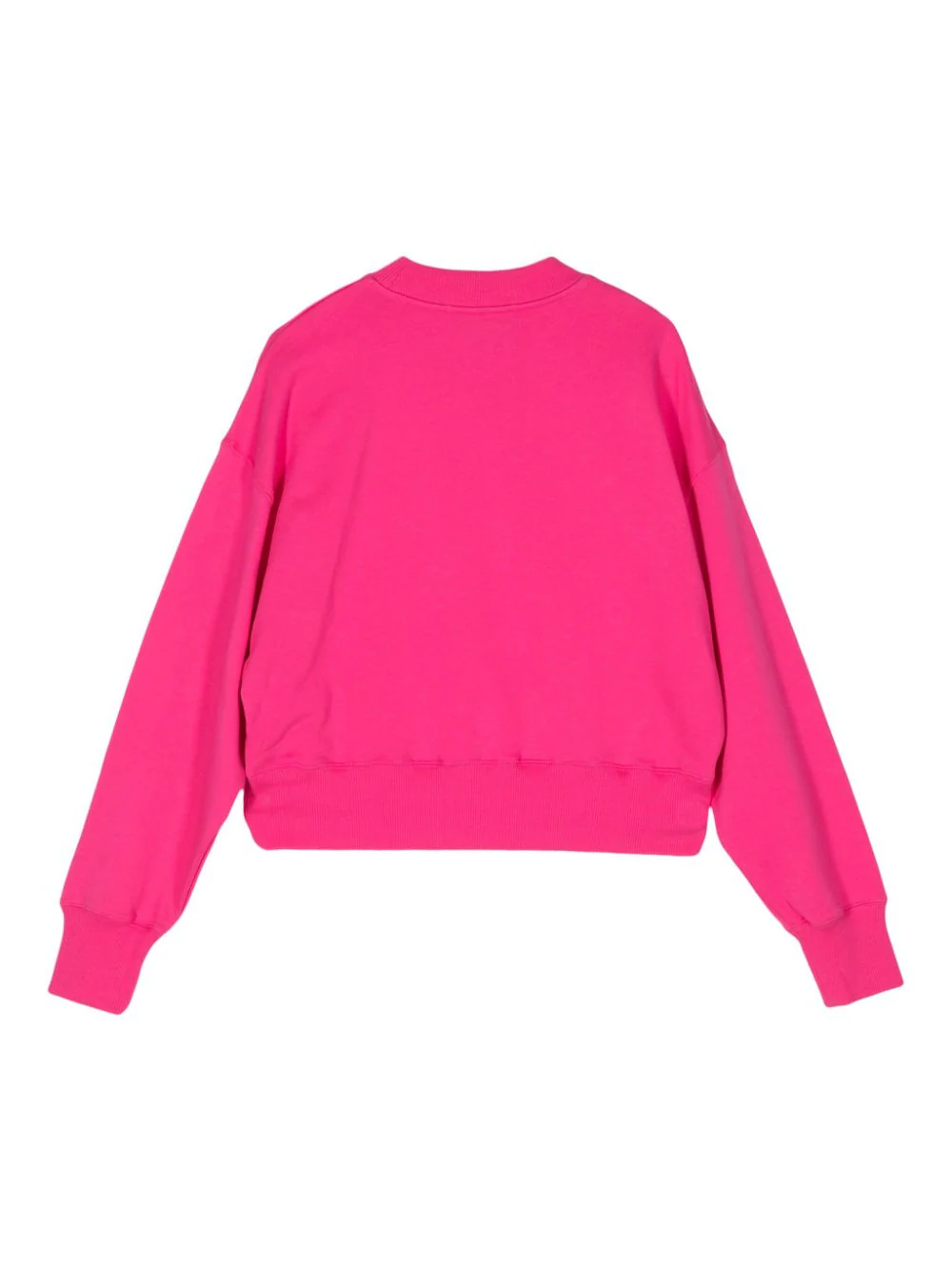 Brushstroke Logo Cropped Sweatshirt