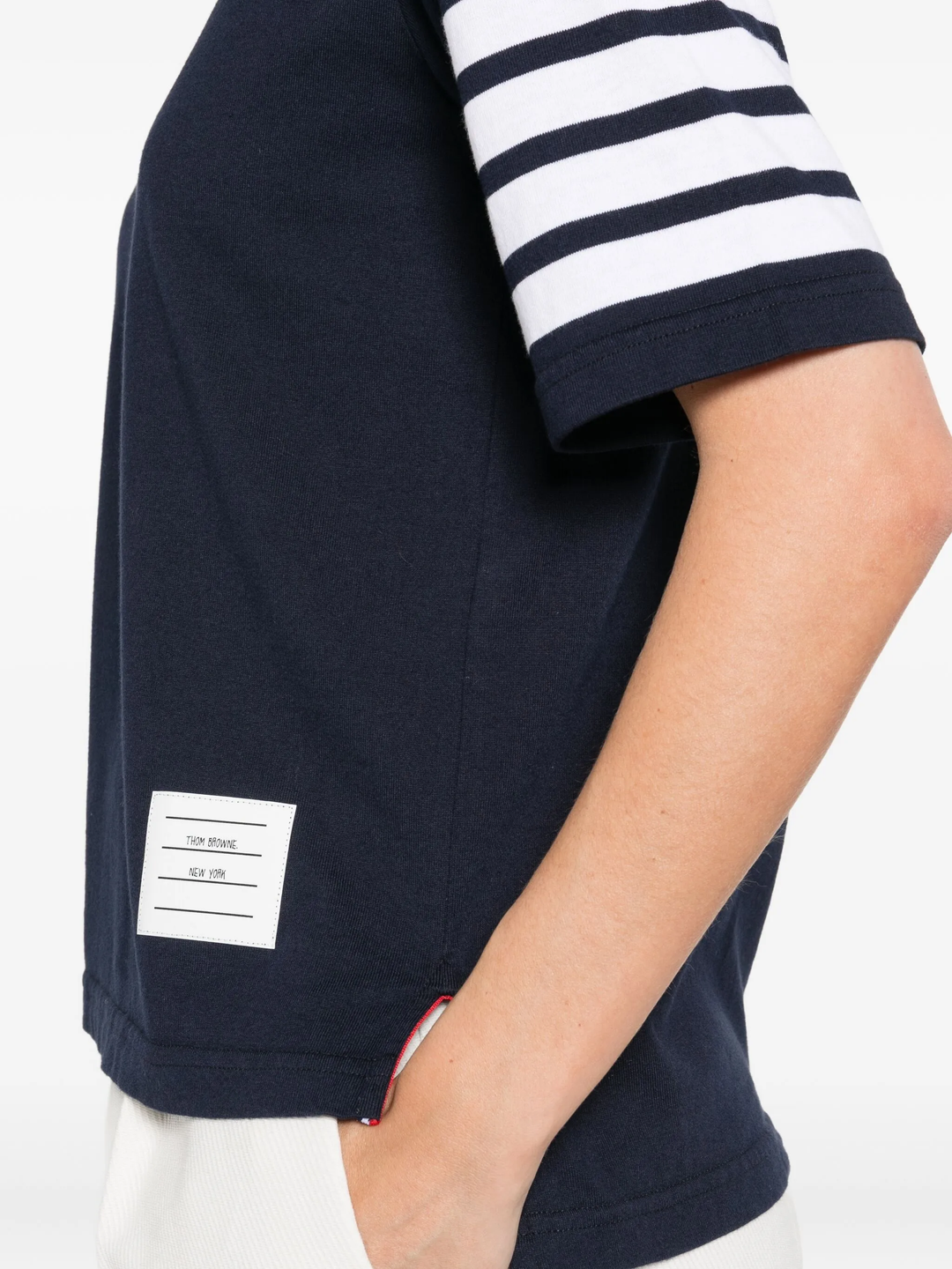 ジャージー4バーショートスリーブTシャツ レディース