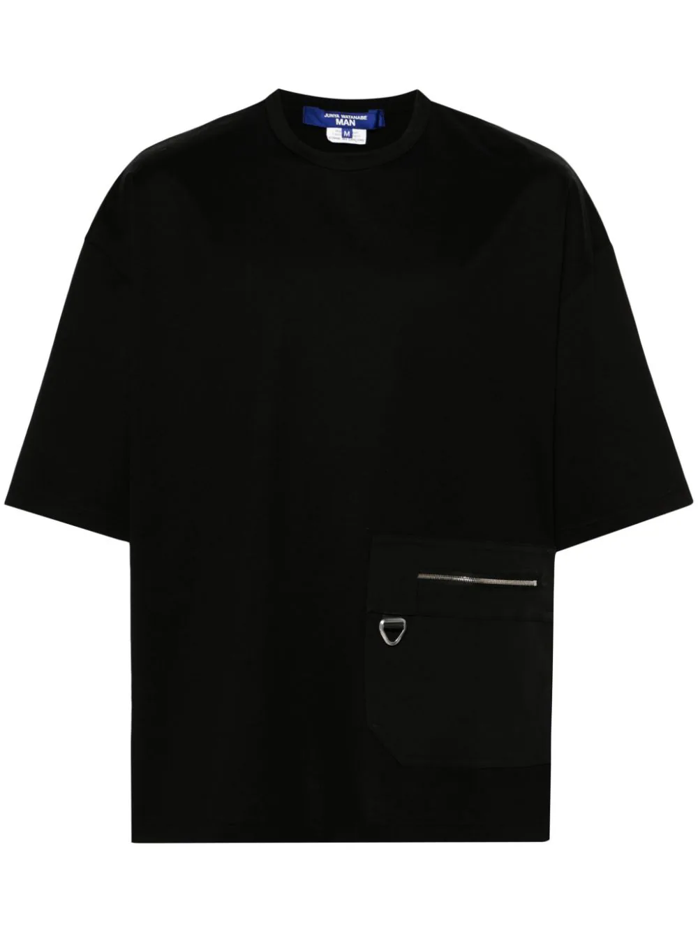Cotton Jersey X Polyester Oxford Tee